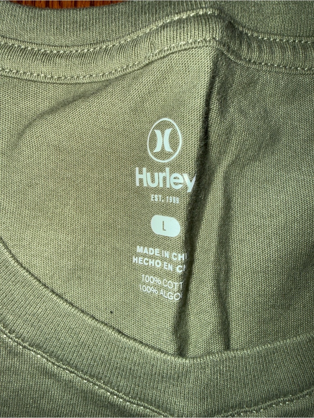 Hurley Olive Graphic Cactus & Pink Floral Short Sleeve Tee - Picture 2 of 4